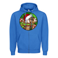 True Royal Nubian Goat Christmas Zipper Hoodie - LillyAllenDesigns