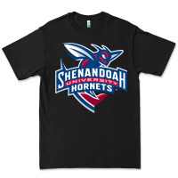 Black Shenandoah University Hornets Premium Tee - lanVoArt