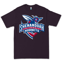 Plum Shenandoah University Hornets Premium Tee - lanVoArt