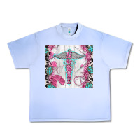 Grape Ice nurse Urban Heavy Tee - TumblerDesignByShophia