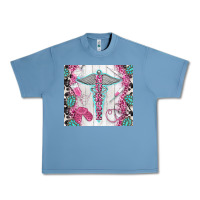 Pebble Blue nurse Urban Heavy Tee - TumblerDesignByShophia
