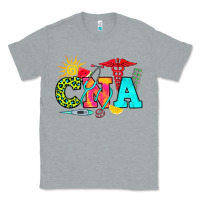 Heather Grey cna summer Classic Tee - RanaPortraitStore