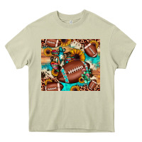 Mossy football cactus sunflower Heavy Core Tee - JahusDesignShop