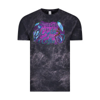 Cloud Black Fueled by crystals and coffee halloween Vintage Tee - NancyCooperArtShop