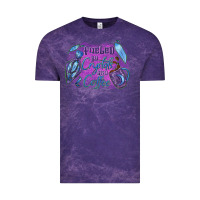 Cloud Purple Fueled by crystals and coffee halloween Vintage Tee - NancyCooperArtShop