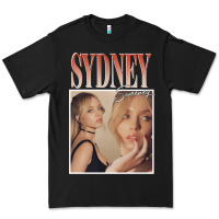 Black sydney sweeney Premium Tee - lanVoArt