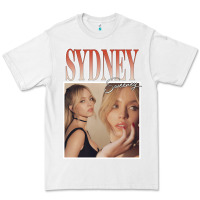 White sydney sweeney Premium Tee - lanVoArt