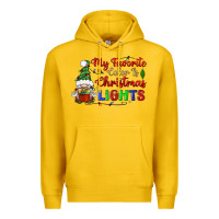 Lemon my favorite color is christmas lights Premium Hoodie - BundleAndBundleShop