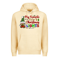 Pina Colada my favorite color is christmas lights Premium Hoodie - BundleAndBundleShop