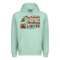 My Favorite Color Is Christmas Lights Premium Hoodie | Teevron