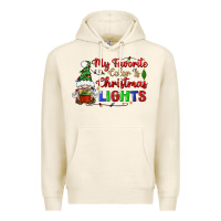 Tofu my favorite color is christmas lights Premium Hoodie - BundleAndBundleShop