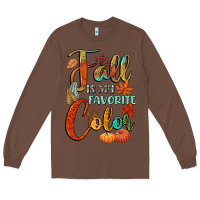 Chestnut fall is my favorite color Long Sleeve Tee - CowGirlArtShop