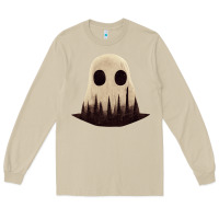 Mushroom forrest ghost Long Sleeve Tee - lanVoArt
