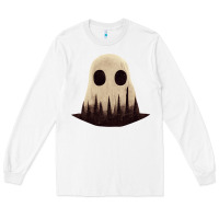White forrest ghost Long Sleeve Tee - lanVoArt