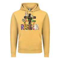 Vintage Mustard He is risen Easter Day Vintage Hoodie - HowdyJamesFarm