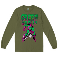 Army Green green goblin Long Sleeve Tee - lanVoArt