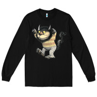 Black where the wild things are carol Long Sleeve Tee - lanVoArt