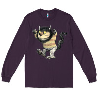 Plum where the wild things are carol Long Sleeve Tee - lanVoArt