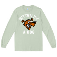 Matcha bitten by a dog angry dog bite funny gift Long Sleeve Tee - lanVoArt