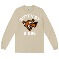 Mushroom bitten by a dog angry dog bite funny gift Long Sleeve Tee - lanVoArt