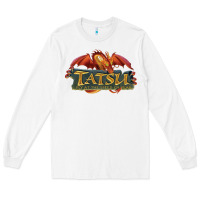 White tatsu six flags magic mountain Long Sleeve Tee - lanVoArt