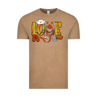 Vintage Coffee Thanksgiving love Nurse Vintage Tee - NancyCooperArtShop