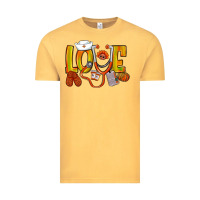 Vintage Mustard Thanksgiving love Nurse Vintage Tee - NancyCooperArtShop