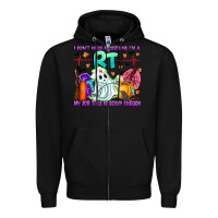 Black respiratory therapist halloween humor Zipper Hoodie - CowhideDigitalArt