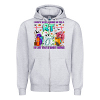 Heather Grey respiratory therapist halloween humor Zipper Hoodie - CowhideDigitalArt