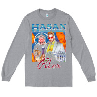 Heather Grey hasan piker t shirts gift for fans for men and women gift mother day f Long Sleeve Tee - lanVoArt