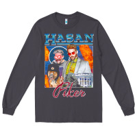 Smoke hasan piker t shirts gift for fans for men and women gift mother day f Long Sleeve Tee - lanVoArt