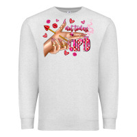 Oatmeal Heather Not Today Cupid Premium Sweatshirt - CowhideDigitalArt