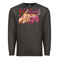 Smoke Not Today Cupid Premium Sweatshirt - CowhideDigitalArt