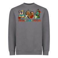 Storm Peace Love Tequila Heavyweight Sweatshirt - BundleAndBundleShop