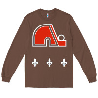 Chestnut vintage quebec hockey   retro nordiques Long Sleeve Tee - lanVoArt