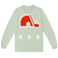 Matcha vintage quebec hockey   retro nordiques Long Sleeve Tee - lanVoArt