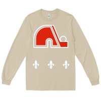 Mushroom vintage quebec hockey   retro nordiques Long Sleeve Tee - lanVoArt