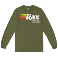 Army Green rax restaurants Long Sleeve Tee - lanVoArt