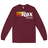 Burgundy rax restaurants Long Sleeve Tee - lanVoArt