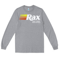 Heather Grey rax restaurants Long Sleeve Tee - lanVoArt
