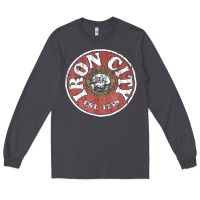 Smoke vintage retro iron city(beer) proof Long Sleeve Tee - lanVoArt