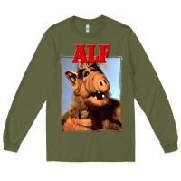 Army Green alf vintage classic Long Sleeve Tee - lanVoArt