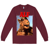 Burgundy alf vintage classic Long Sleeve Tee - lanVoArt