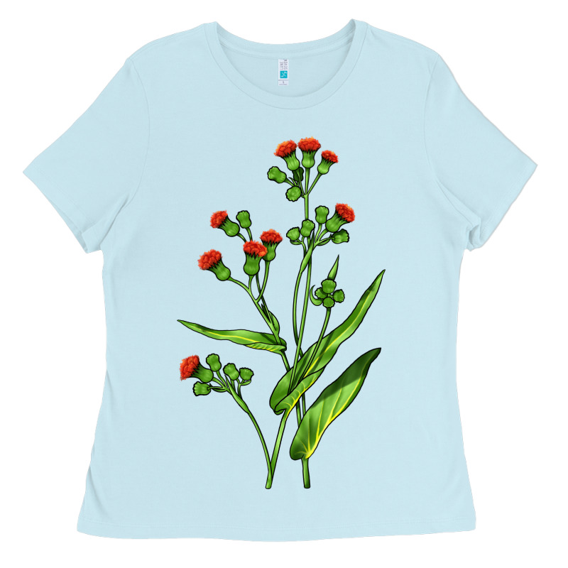 Tassel Flower Illustrations Ladies Tee by LillyAllenDesigns | Teevron