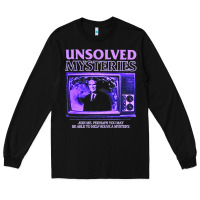 Unsolved Mysteries Robert Stack Long Sleeve Tee | Teevron