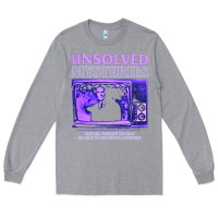Heather Grey unsolved mysteries robert stack Long Sleeve Tee - lanVoArt