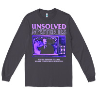 Smoke unsolved mysteries robert stack Long Sleeve Tee - lanVoArt