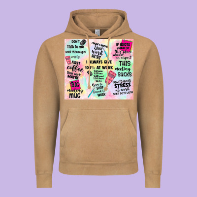 Funny Office Vintage Hoodie Designed By Tumblerdesignbyshophia
