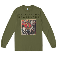 Army Green paul simon graceland Long Sleeve Tee - lanVoArt