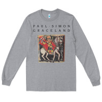 Heather Grey paul simon graceland Long Sleeve Tee - lanVoArt
